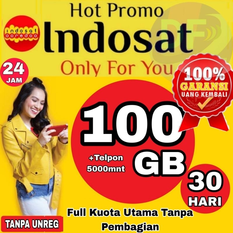 KUOTA INDOSAT IM3 100GB PROMO