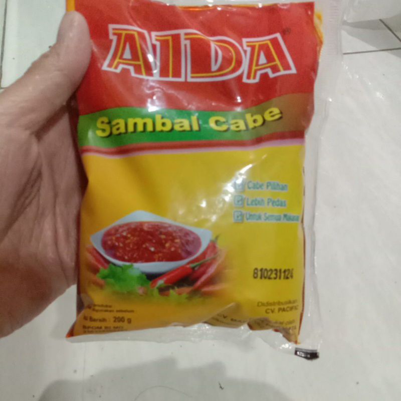 

Sambel Cabe AIDA 200 g Cabe Pilihan