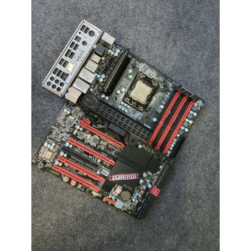 EVGA CLASSIFIED LGA 1366 DDR3 6SLOT PROCESSOR I7 920 SUPER LANGKA