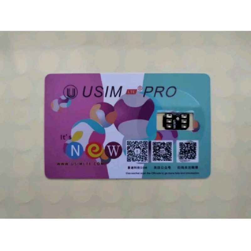 Sim Sticker/Rsim iPhone USIM PRO Support New IOS 26 For iPhone Sim lock
