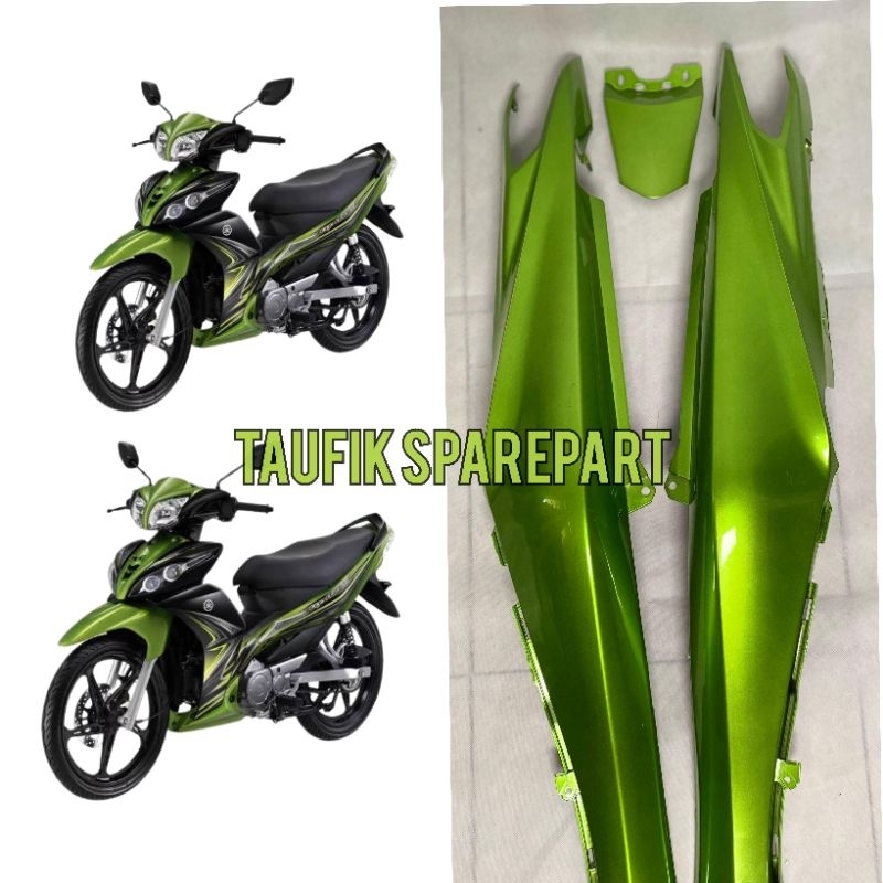 Kap Cover Body Samping Jupiter Z Robot Warna Hijau