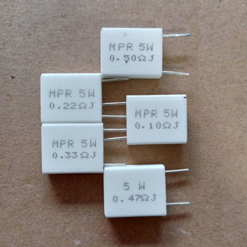 RESISTOR 5 WATT MPR RESISTOR KAPUR