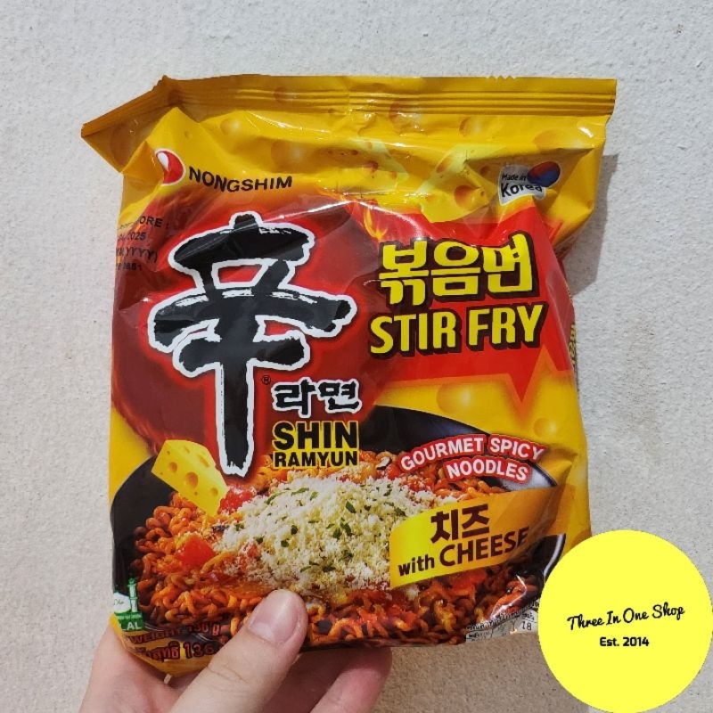 

[READY STOCK] Nongshim Shin Ramyun Stir Fry with Cheese 136g