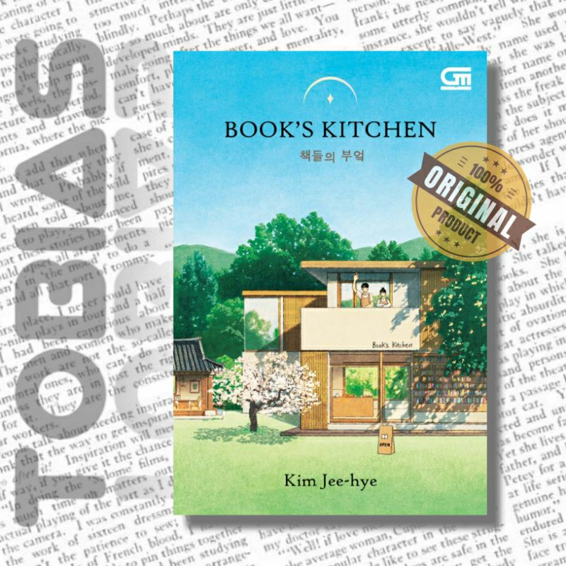 NOVEL BOOK'S KITCHEN ORIGINAL - KIM JEE-HYE BUKU ORI GRAMEDIA SOYANG-RI NEW SEGEL TERJEMAHAN KOREA