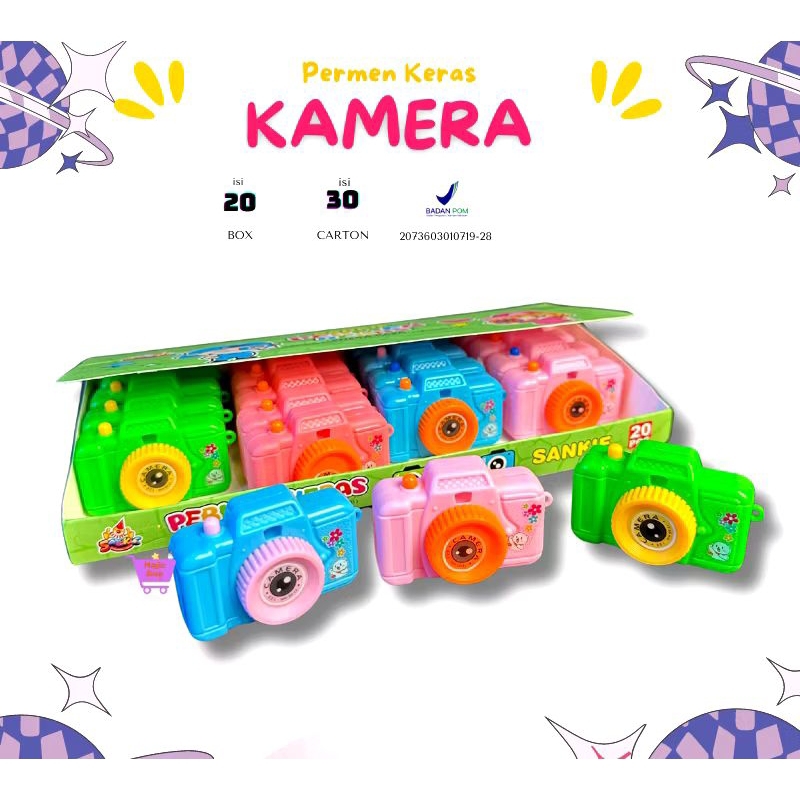 

20PCS CANDY KAMERA/PERMEN KAMERA