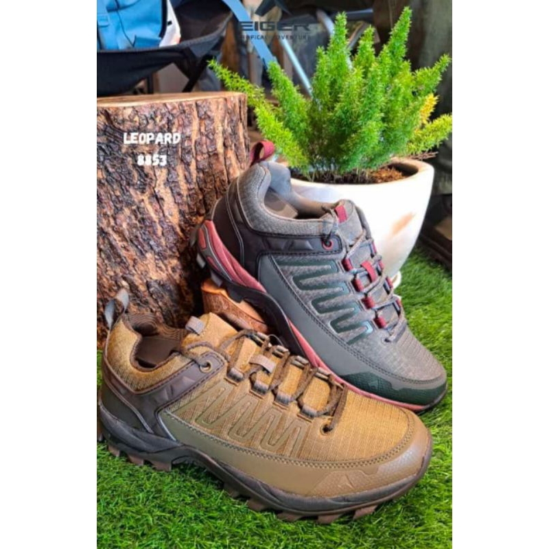 SEPATU GUNUNG SEPATU HIKING TRACKING LEOPARD SHOES MOUNTAINEERING