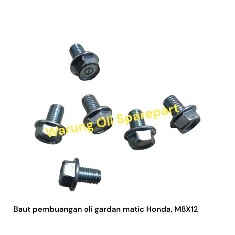 Baut Tutup Oli Gardan Beat Vario Scoopy Spacy Vario 125