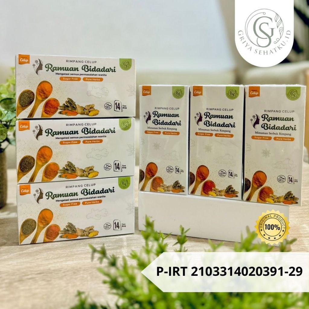 

paket ramuian bidadari isi 6 box Ramuan Bidadari/ ultimate JSR 100% Rimpang Murni tanpa campuran