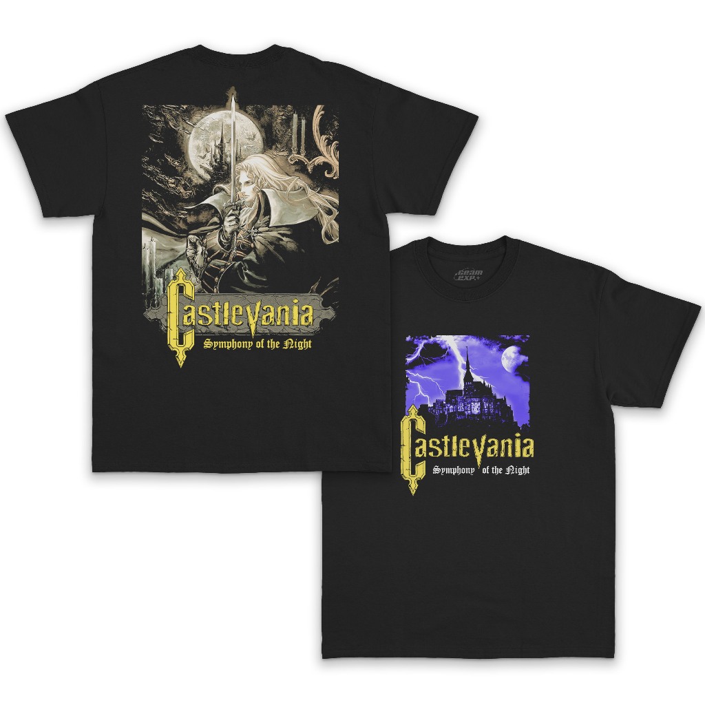 Castlevania symphony of the night | T Shirt Game Castlevania