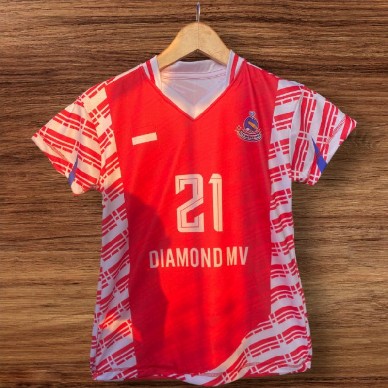 Jersey voli custom nama nomor stelan olahraga / Kaos Voli Cewek Cowok Printing