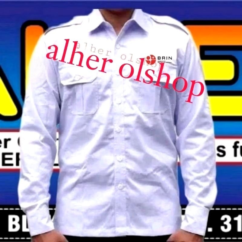 terbaru kemeja bordir BRIn BRIn kemeja brin baju Brin seragam brin Pdl Brin kemeja kerja brin baju k