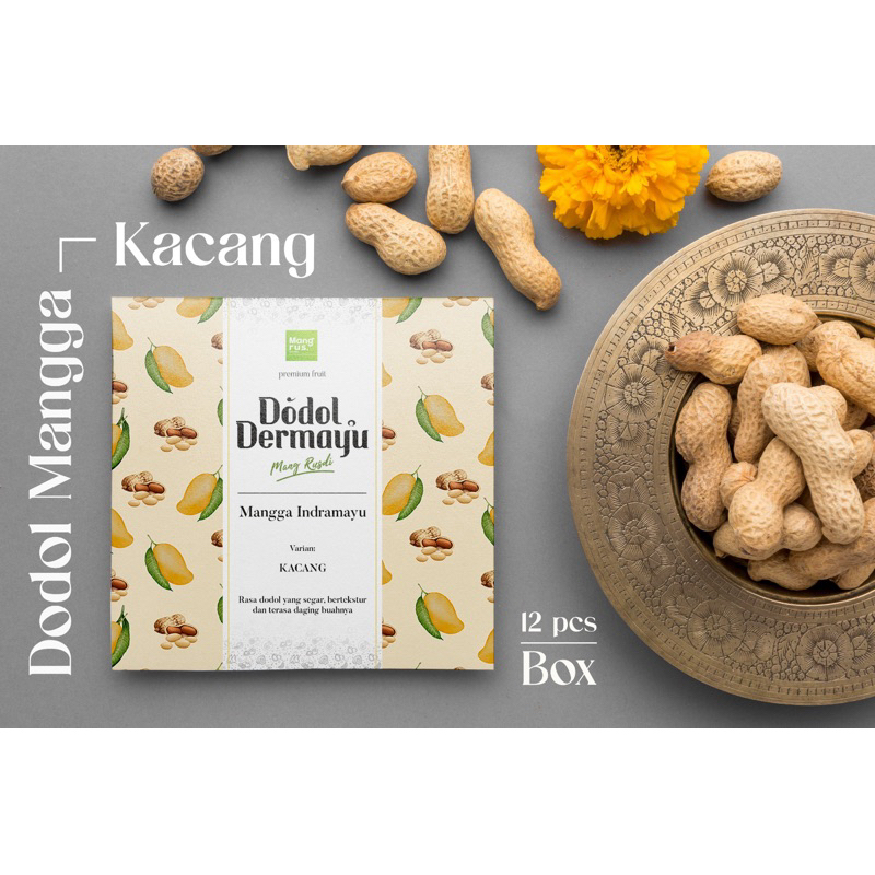 

Kacang/ Dodol Mangga/ Oleh-oleh/ Peanut/ Asam manis segar 1 box isi 12 pcs