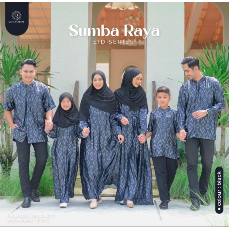 Dilovable.id | SARIMBIT SUMBA GAMIS MOM MOTIF GAMIS PRINTING LEBARAN BY. QINARA