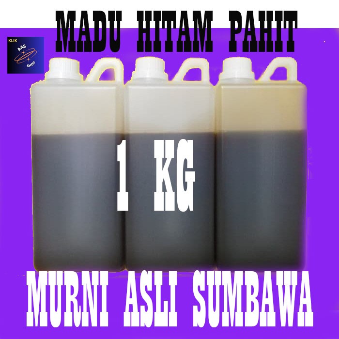 

Madu Hitam Pahit Ukuran 1KG