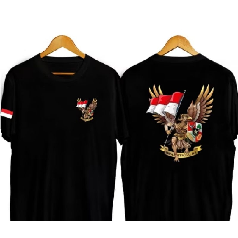KAOS GARUDA INDONESIA BHINEKA TUNGGAL IKA