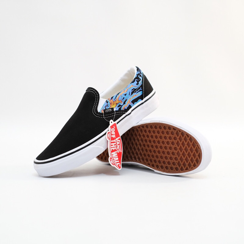 Vans Slip On Electric Flame Original