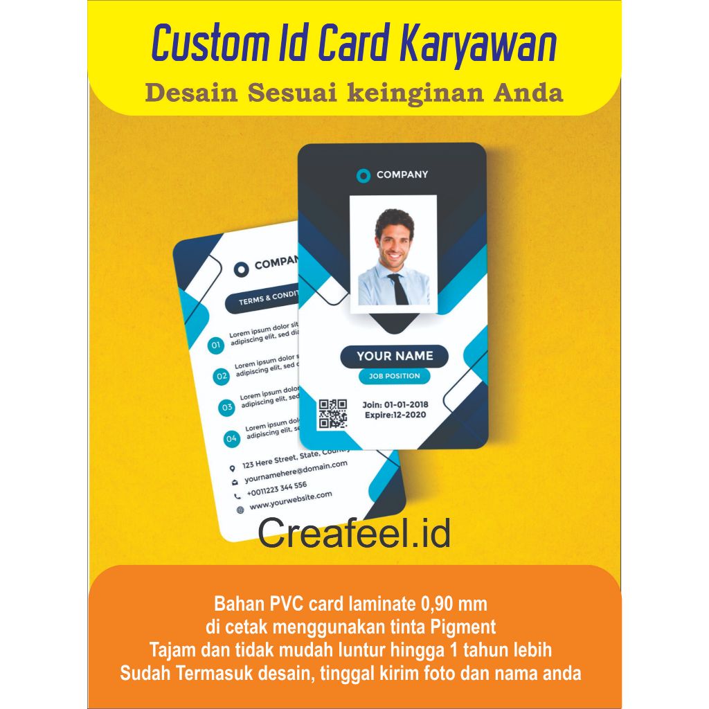 

kartu id card karyawan