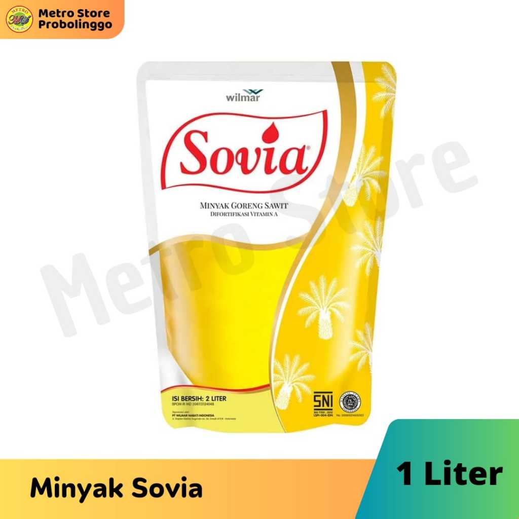 

MINYAK GORENG SOVIA 1 LITER