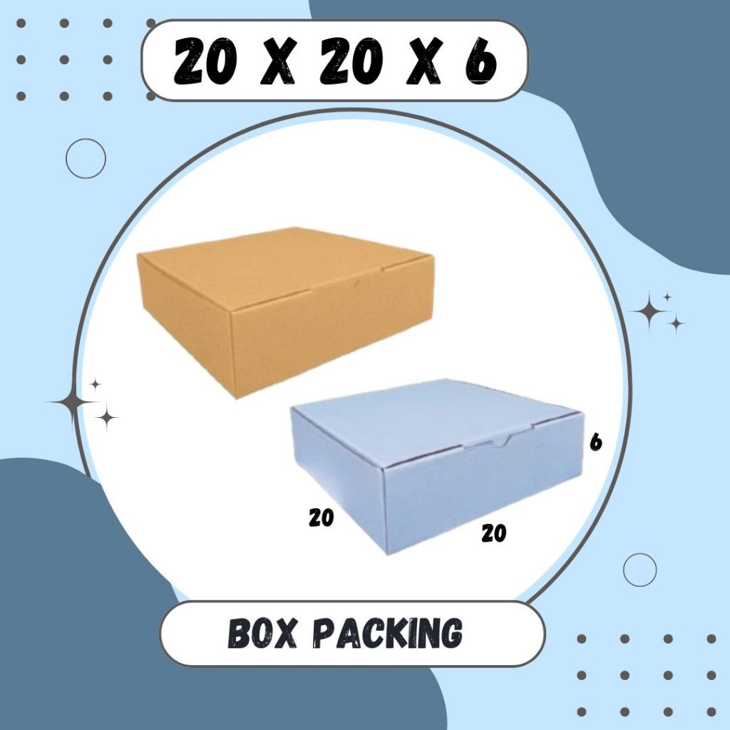 

Box 20x20x6 LD Kardus Pizza Karton Packing Madu Hampers Kotak Kemasan Box Souvenir Karton