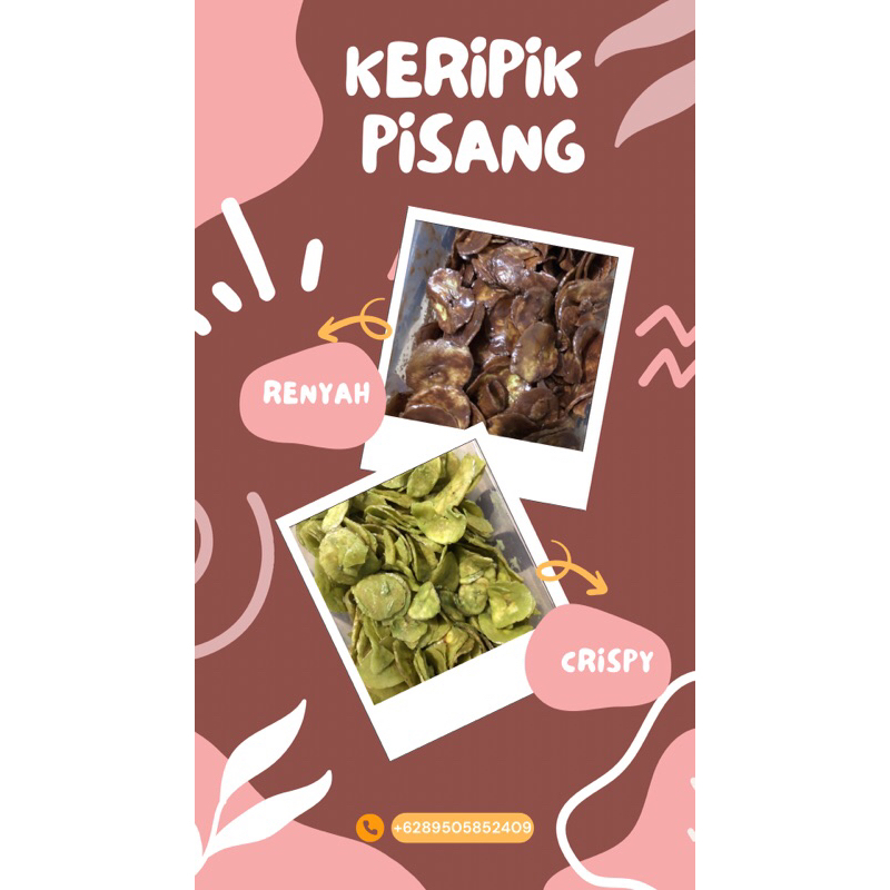 

Keripik pisang lumer