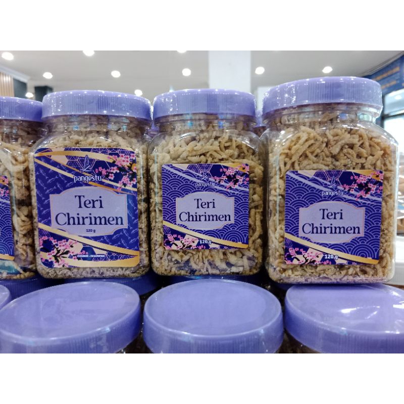 Teri  Chirimen Asli "PANGESTU" Khas Cirebon Berat - 150 Gram