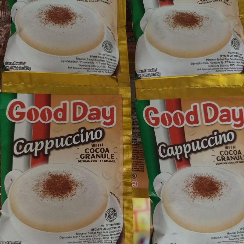 

Kopi Good day cappucino 1 rentengan
