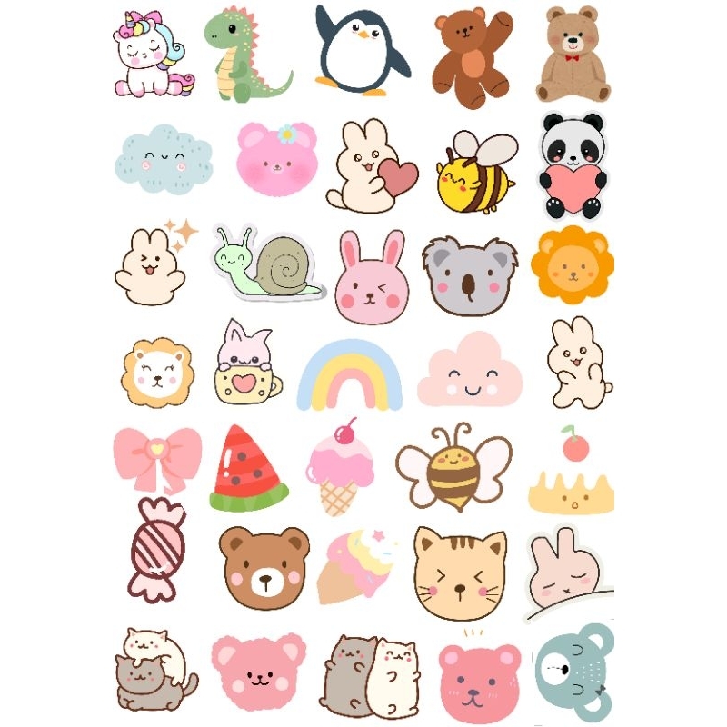 

Stiker karakter lucu