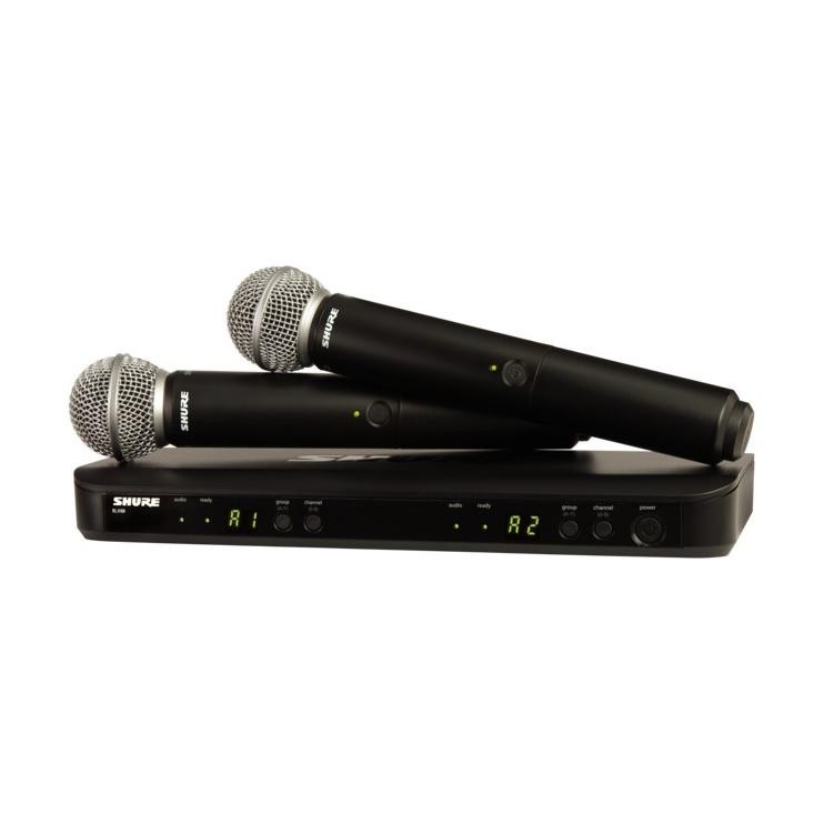 Mic Wireless Shure BLX 288 SM 58 ORIGINAL