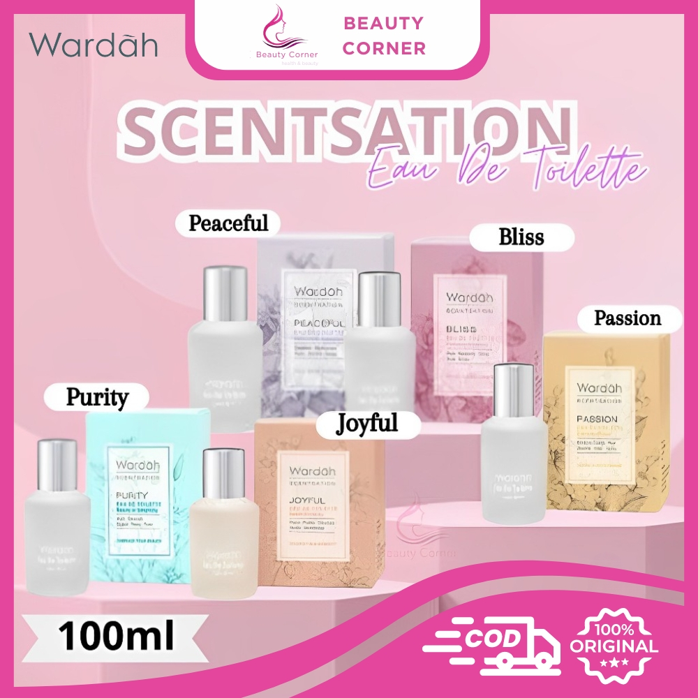 Wardah Scentsation Eau DE Toilette Parfum Unisex - 35 ml