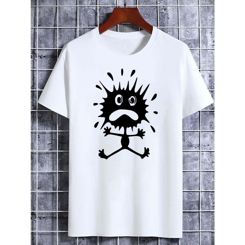 02 Kaget gambar besar kaos distro sablon kaos premium kaos pria atasan cowok baju laki gambar karakt