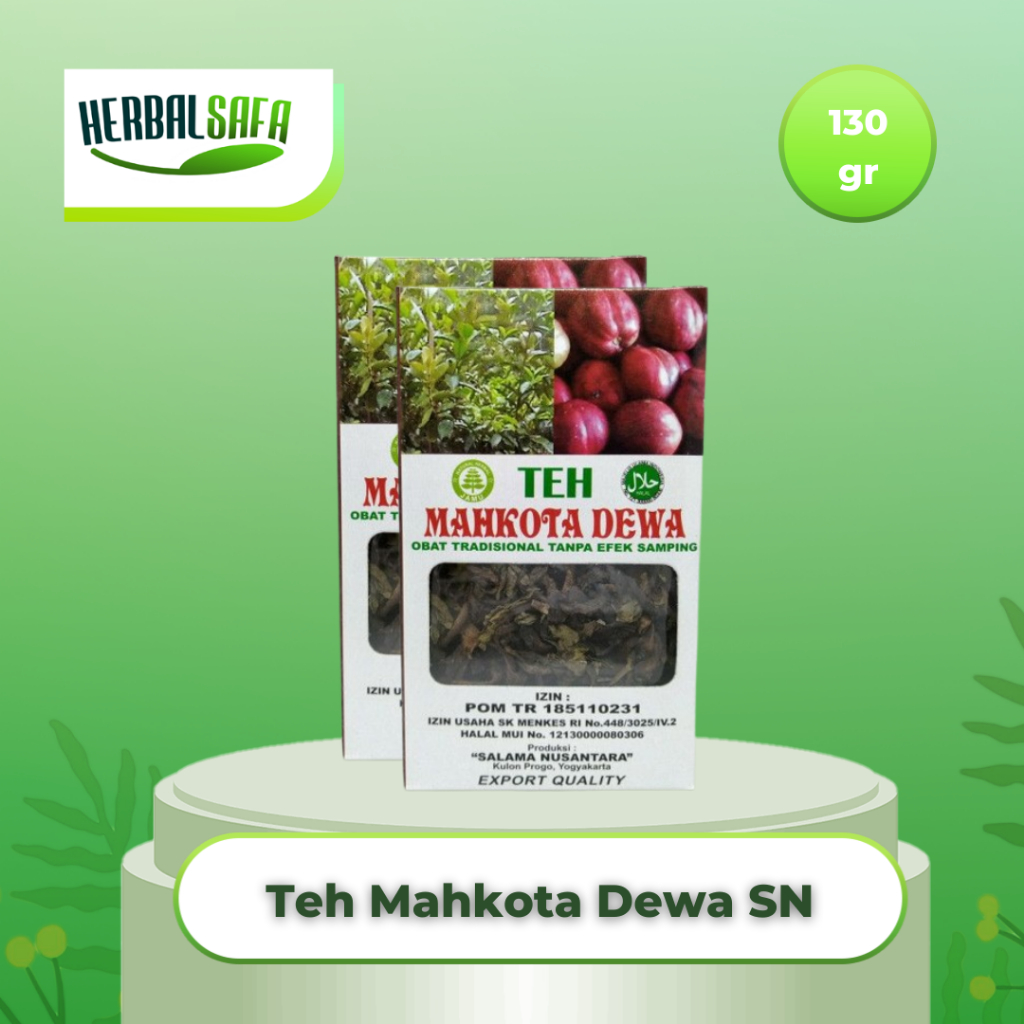 

Teh Mahkota Dewa SN Salama Nusantara 130 gr Teh Herbal Kesehatan