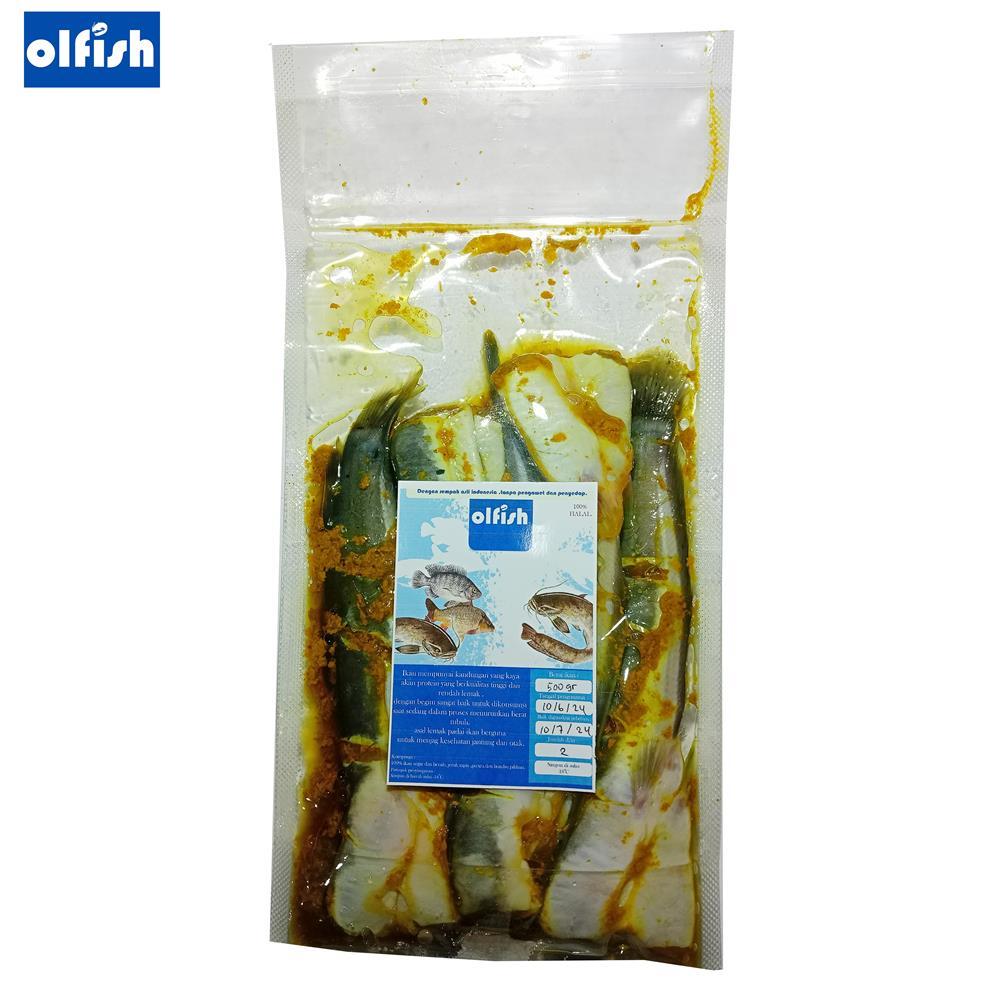 

Ikan LELE tanpa kepala Bumbu Kuning 500gr / 4-8 ekor /OLFISH