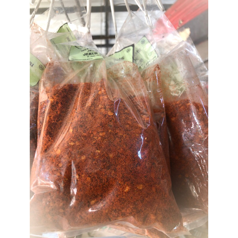 

HG Cabe Bubuk Jeletot 250 Gram/Cabe Wangi Daun Jeruk/LIBAN FOOD