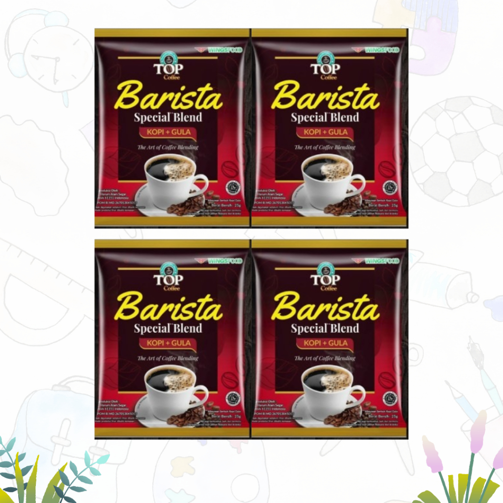 

Top Coffee Kopi Barista Special Blend 10X25GR (RENCENG)