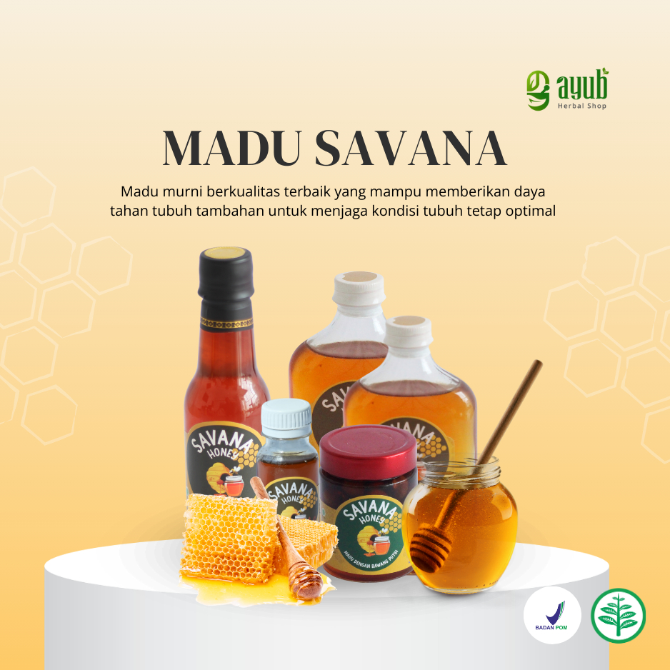 

Savana Honey Murni/Madu Savana ASLI 100% Murni