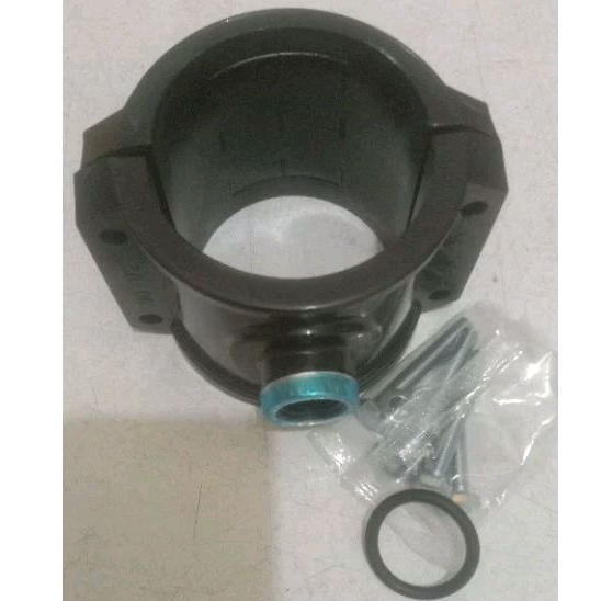 clamp saddle HDPE 110mm x 1/2" inch clamp saddle 4 x 1/2"inch