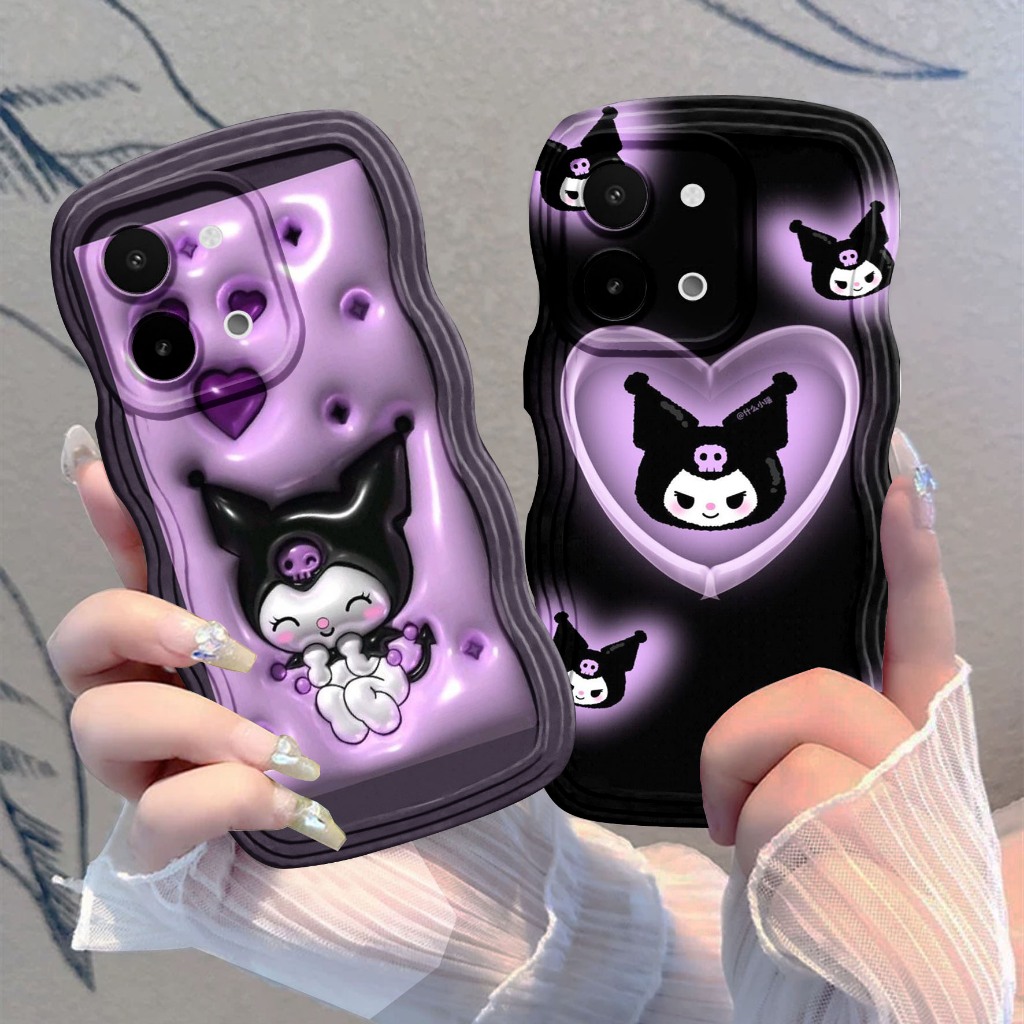 R-64 CASE HP GELOMBANG FOR VIVO Y28 Y100 Y03 Y18 TERBARU VIVO V29E Y17S V27 V27E V25 V25E y19  y12/y