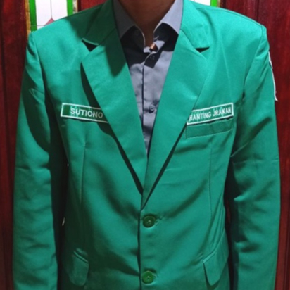 Jas Ansor Panjang Full Bordir sampai Nama