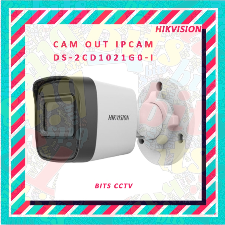 Kamera CCTV IPCAM Outdoor Hikvision DS-2CD1021G0-1 2MP