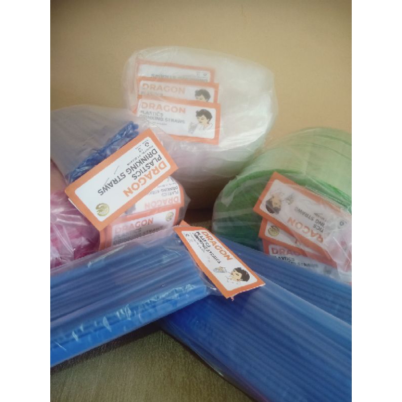 SEDOTAN PIPET PLASTIK DRAGON / SEDOTAN ES TEH / SEDOTAN POP ICE / SEDOTAN MINUMAN / SEDOTAN MURAH / 
