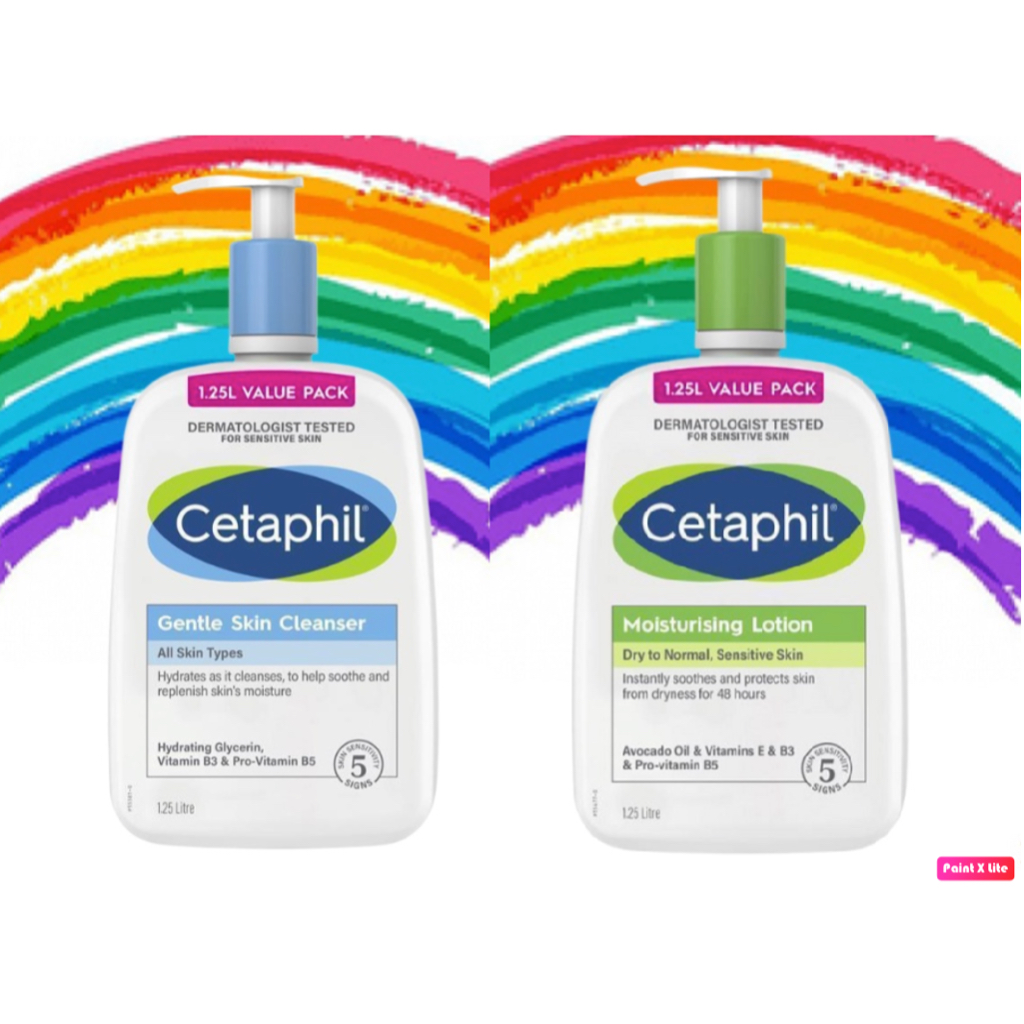 Cetaphil Gentle Skin Cleanser For Face & Body Cetaphil Moisturizing Lotion 1.25L Singapore