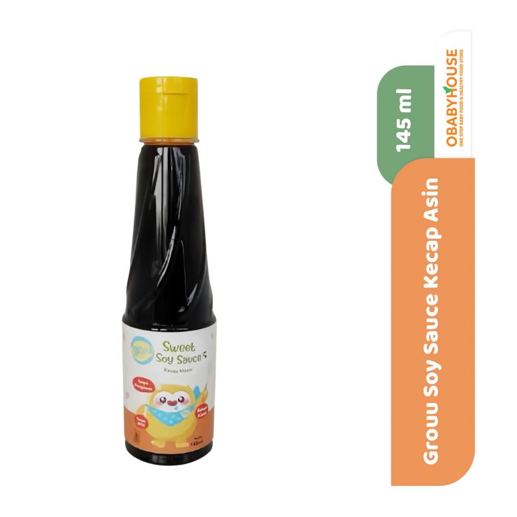 

Grouu Soy Sauce Kecap Asin 145 ml