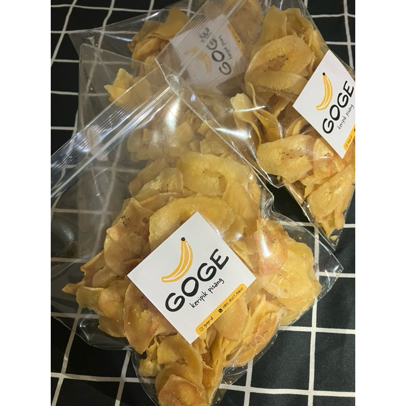 

Goge - Keripik Pisang Kemasan Sat Set 80gr