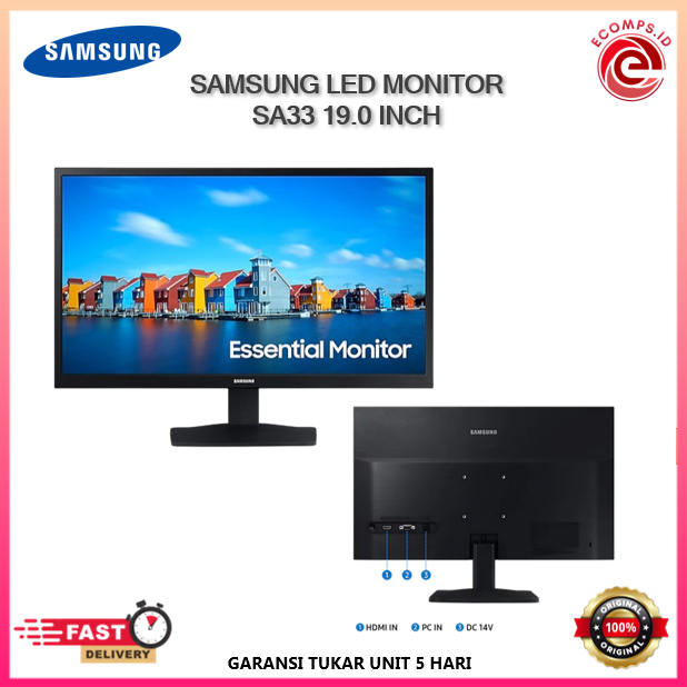 Monitor Samsung LED SA33 19.0" Inch