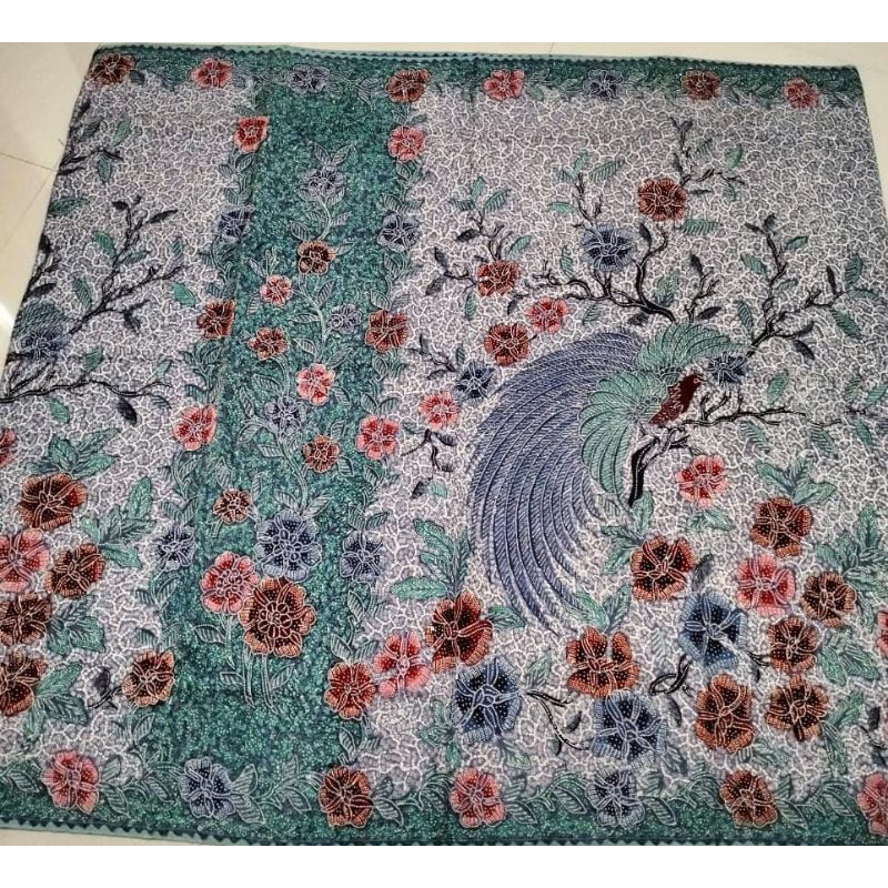 kain batik tulis sarung wanita dan selendang wanita bahan sutera. er