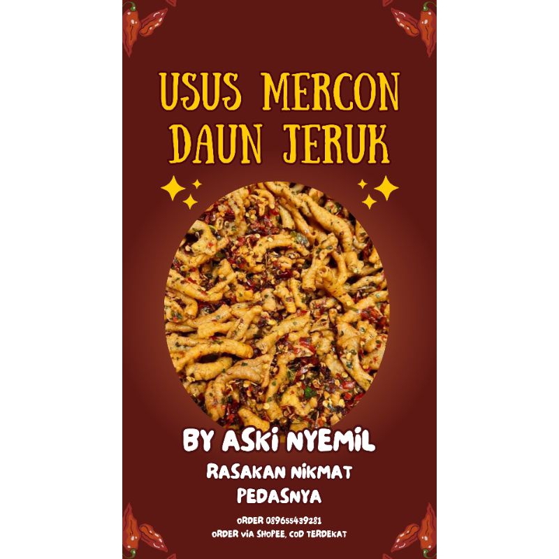 

Usus Krispy Mercon / Original 100gr