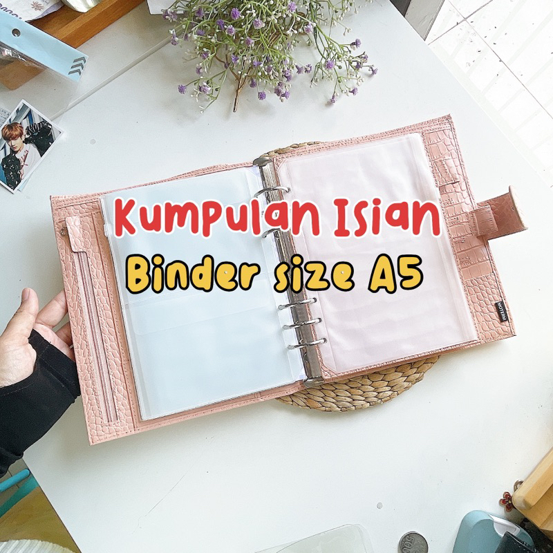 

‼️ 1 lembar isian binder size A5 seperti ziplock cashflow sleeve