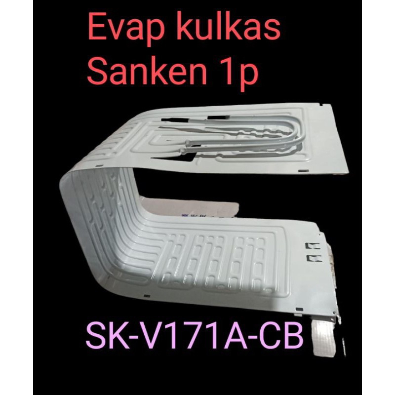 Evap evaporator kulkas sanken 1pintu sudah di tekuk