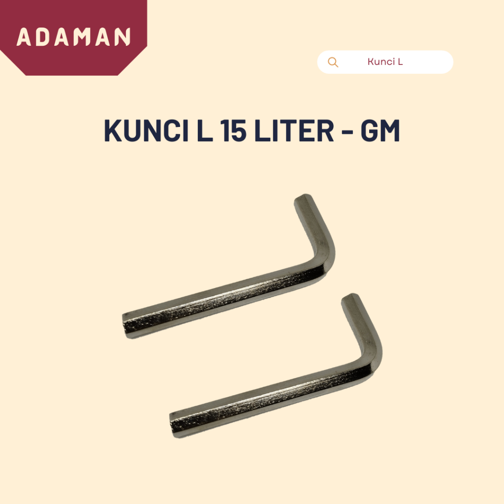 Kunci L Sprayer 15 Liter