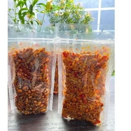 

tempe orek teri kacang